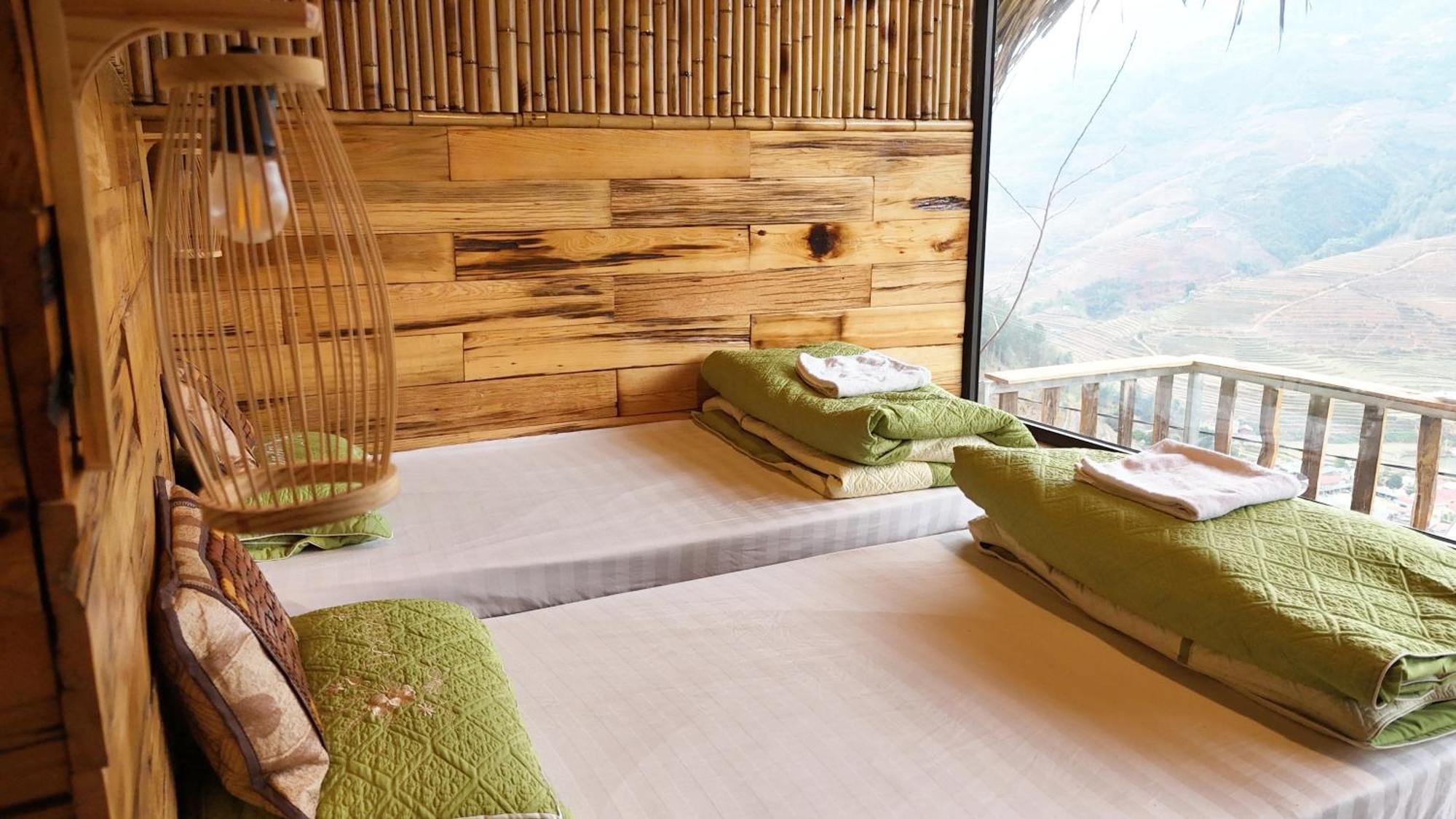Mu Cang Chai Big View Homestay, Tour & Vegetarian 外观 照片